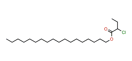 Octadecyl 2-chlorobutanoate